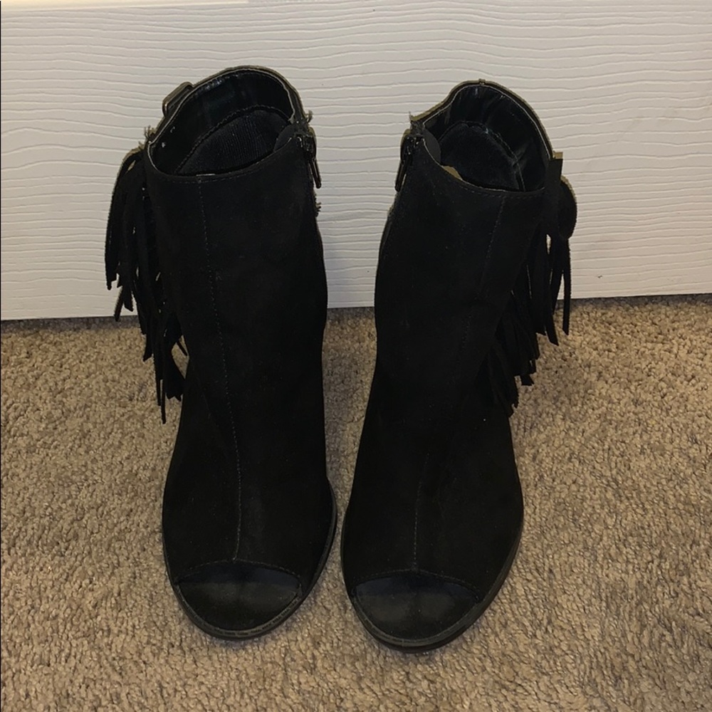 Black booties